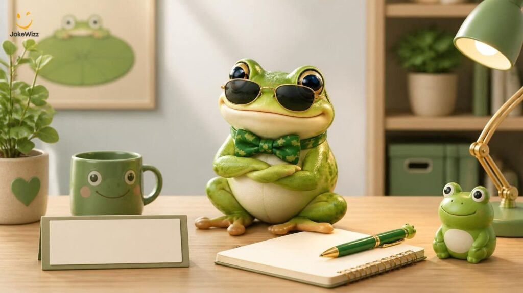Funny frog pun names for pets