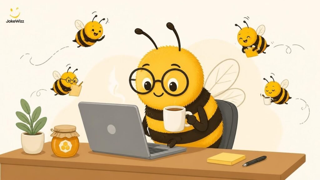 Funny bee one-liners and puns
