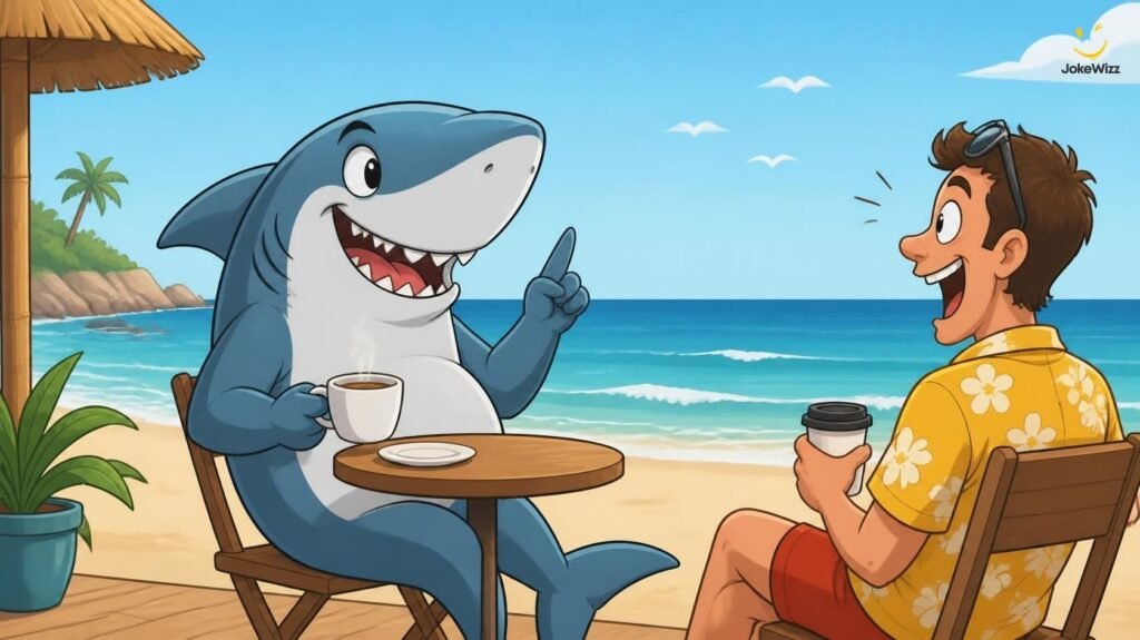 Funny shark one-liners and jokes