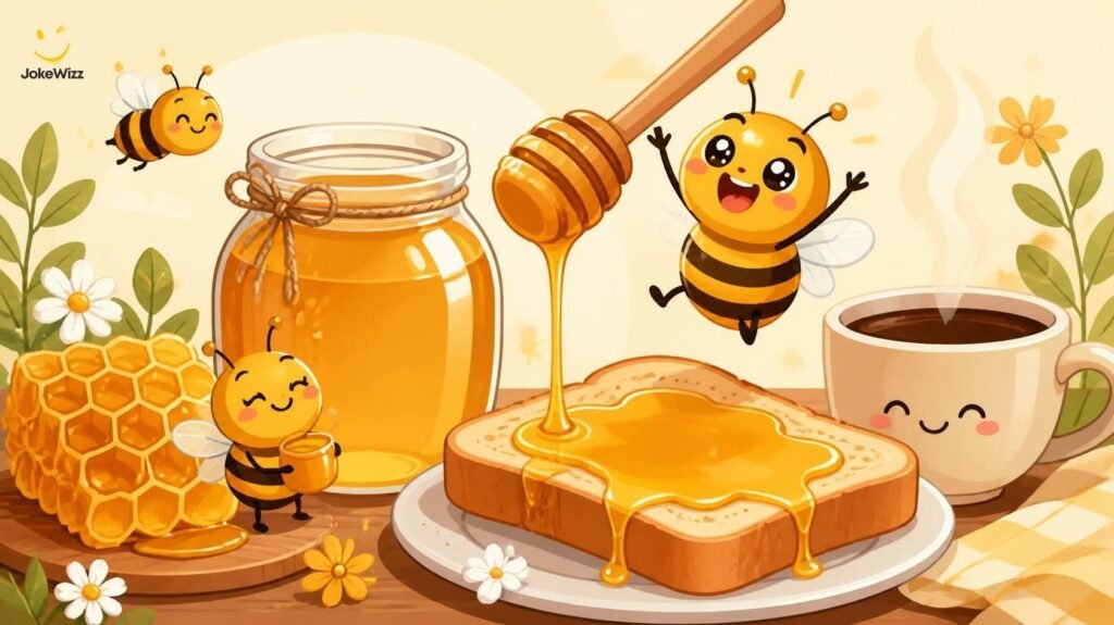 Funny honey puns and jokes