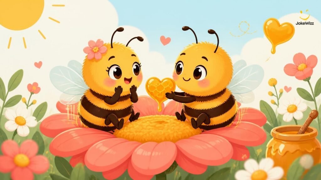 Romantic bee puns for couples