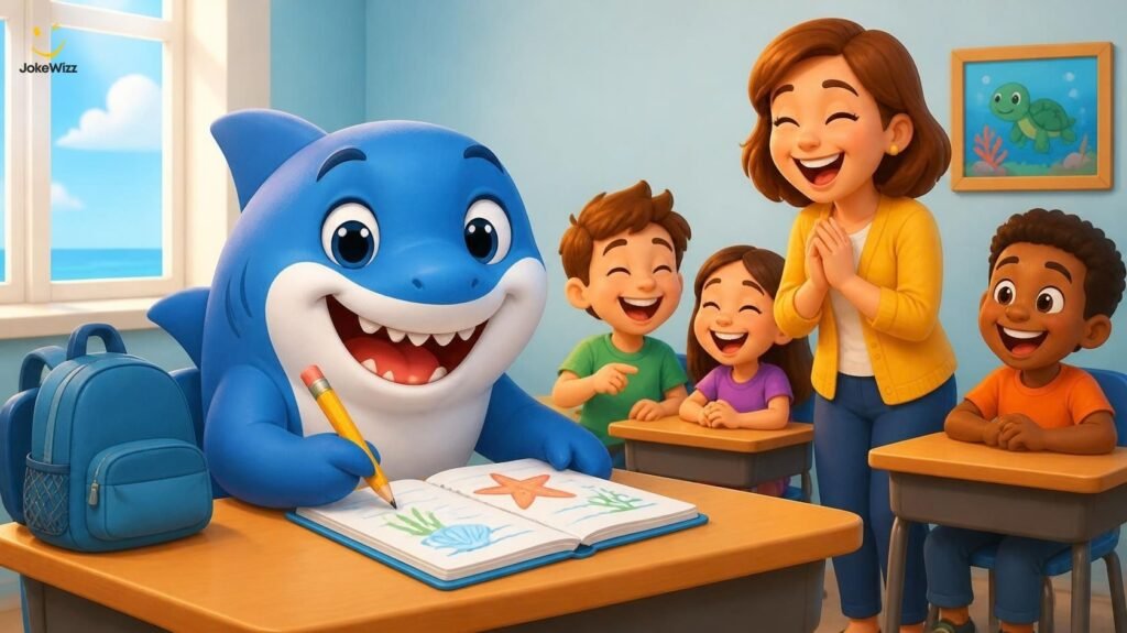 Clean shark jokes for kids and classrooms