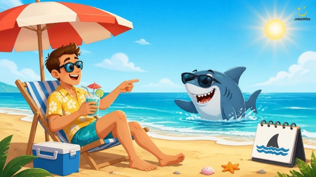 Funny Shark Week and summer shark puns