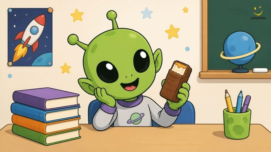 Clean alien jokes for kids and family