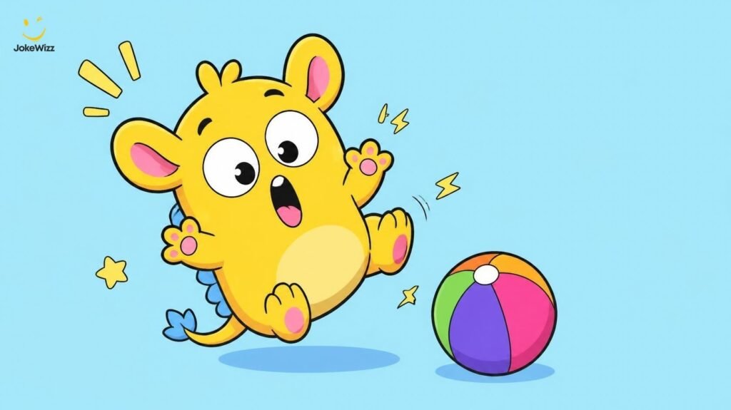 Funny electric type Pokémon jokes with a cute fantasy creature