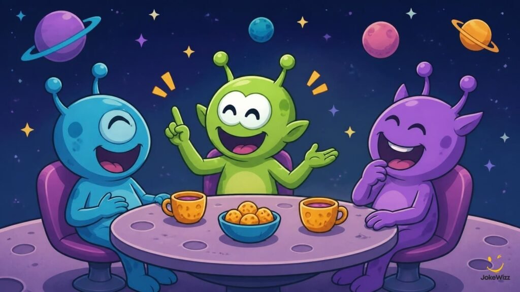 Funny alien one-liners and short space jokes