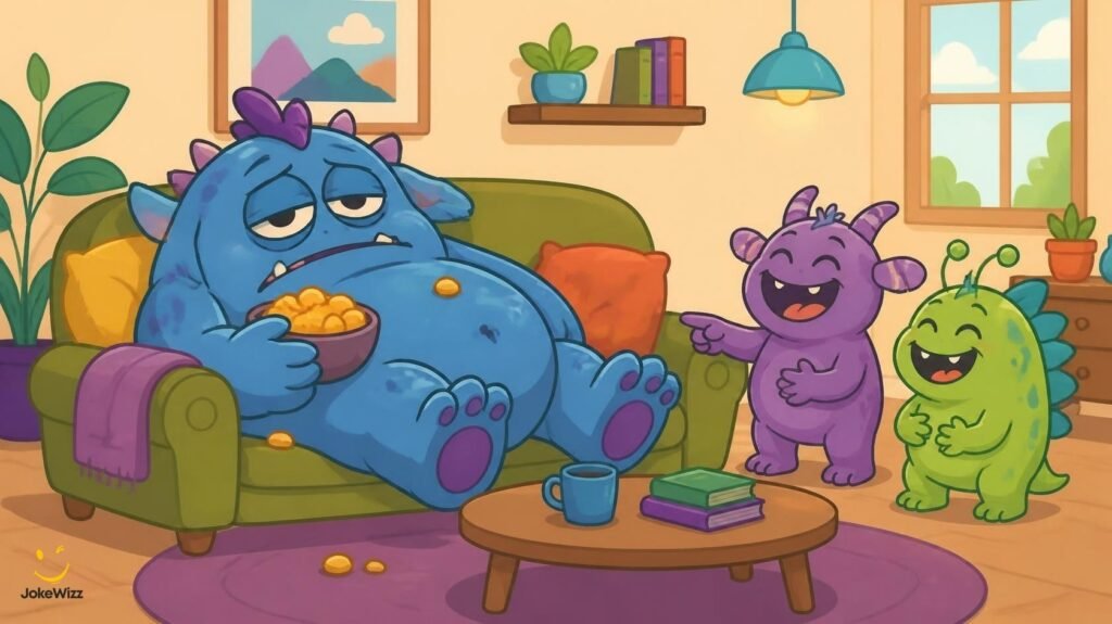 Funny sleepy Pokémon jokes with original fantasy creatures