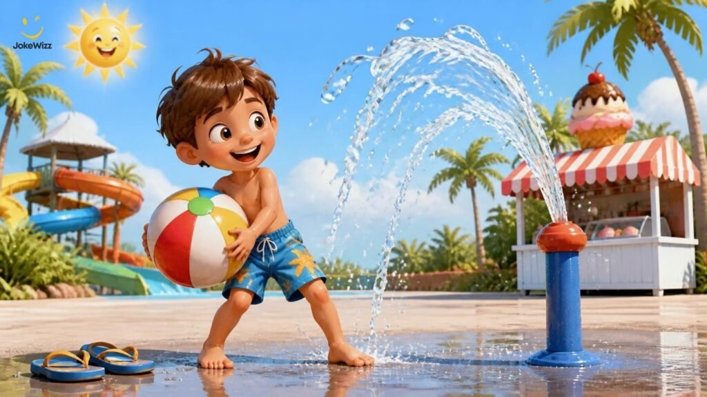 Funny summer jokes for kids at a water park