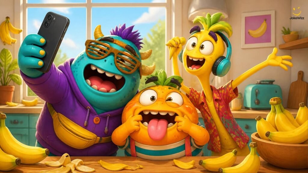 Funny Minion Instagram captions and memes with silly banana cartoon characters