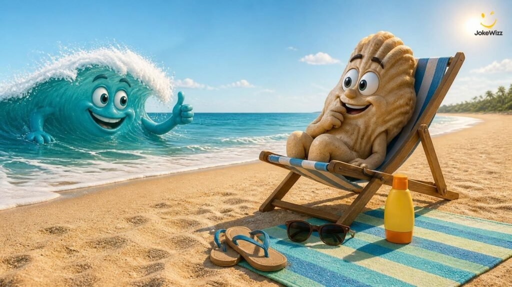 Funny summer puns and clever one-liners at the beach