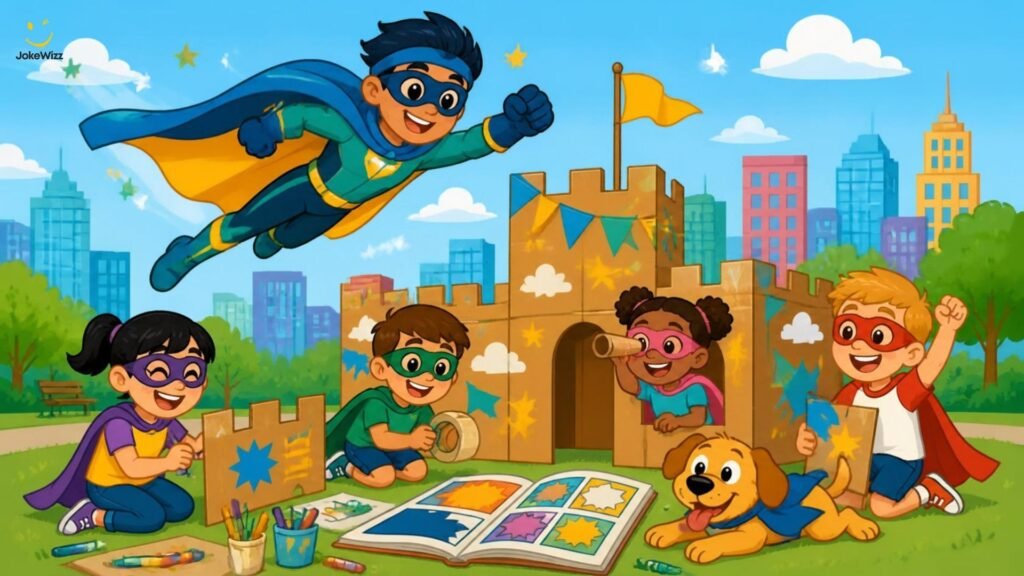 Funny superhero jokes for kids and families
